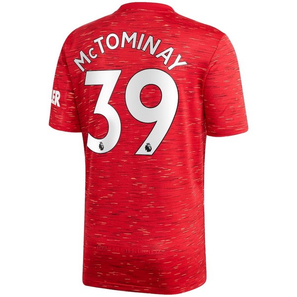 Maillot Football Manchester United NO.39 McTominay Domicile 2020-21 Rouge